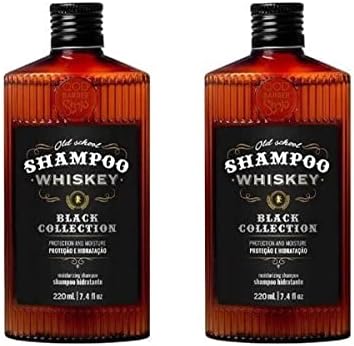 Kit 2 Shampoo Whiskey 220ml QOD Barber Shop