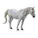 Breyer by CollectA - Corral Pals - Camargue Grey Horse Toy Figure - Authentic Hand Painted Model