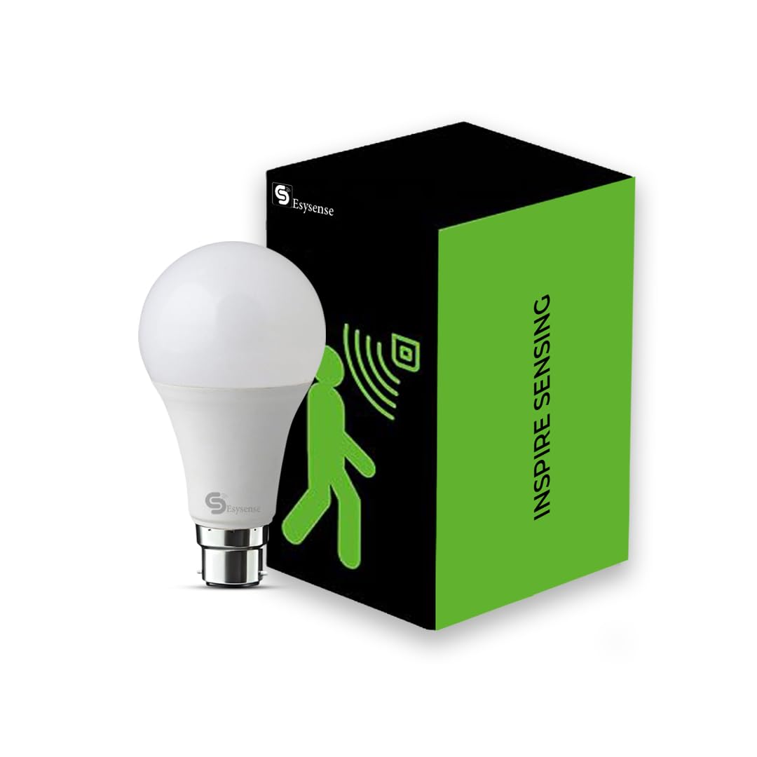 ESYSENSE |7W Motion Sensor Led Bulb For Home With Motion Detection Range Up To 9Meter | Automatic On/Off | Motion Sensor Bulb | Cool White 6500K | Pack Of 1,B22D-image-38