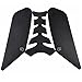 Protector Tanque para Suzuki sv 650 2016-2020 SV650 2016 2017 2018 2019 2020 Tanque de Agarre de Tanque calcomanías del Lado de la Motocicleta Anti Deslizamiento Pad Pegatinas SV 650 (Color : Black)