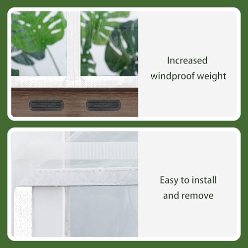 Rideau de porte isolant thermique pour stopper le froid du balcon
