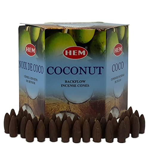 Trumiri DND--503831-1-4OZ-M Coconut Backflow Incense Cones thumb #2