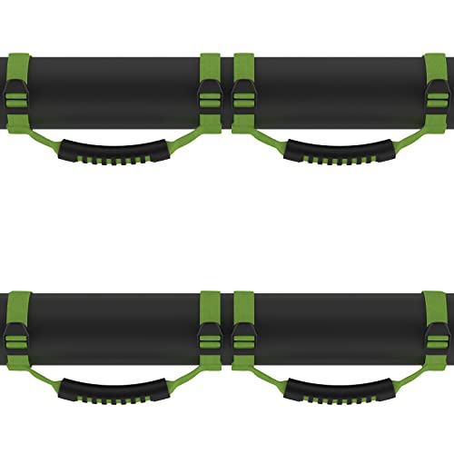 Elonn 4X Grab Handles For Jeep, Universal Roll Bar Grip Handle Interior Accessories Compatible With Jeep Wrangler 1955-Up & Utv Atv - Green #TOP1