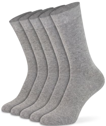 Image of Mysocks Unisex Extra Fine Combed Cotton Crew Socks |5 Pairs Set | Seamless Toe | Make Your Steps Enjoyable