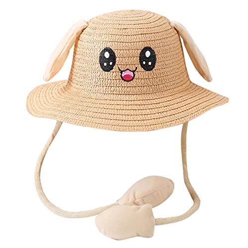 Genere: ragazza, ragazzo Generisch 2026 Borsa per le orecchie con cappelli di paglia ad aria mobile Coniglio Cappelli e berretti, c, 54