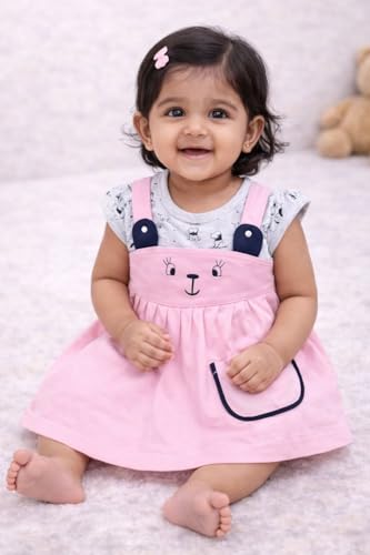 Image of NammaBaby Baby Girls' A-Line Mini Frock Dress