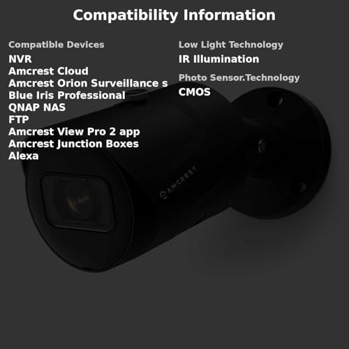 Amcrest 5MP Outdoor POE Security Camera