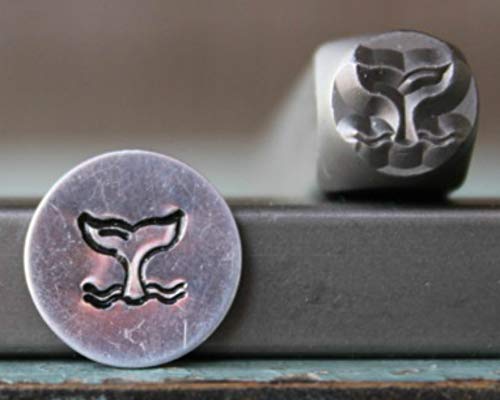 6mm Whale Tail Metal Punch Design Stamp - Supply Guy - CH-305
