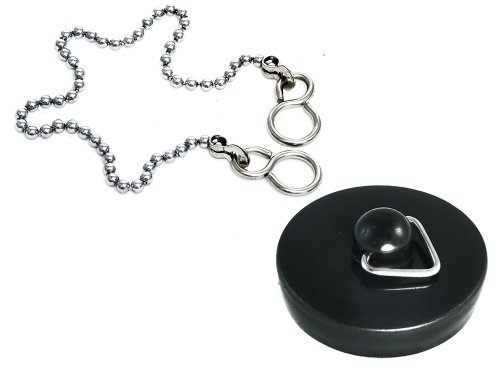 Bouchon d'évier 38 mm pour remplacer vos bondes usées | Pack de 50 noir - 2