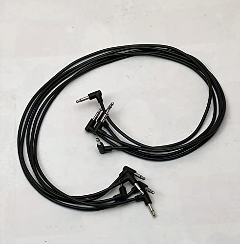 Câble patch Eurorack modulaire coudé Luigis M-PAR pour libérer l'espace