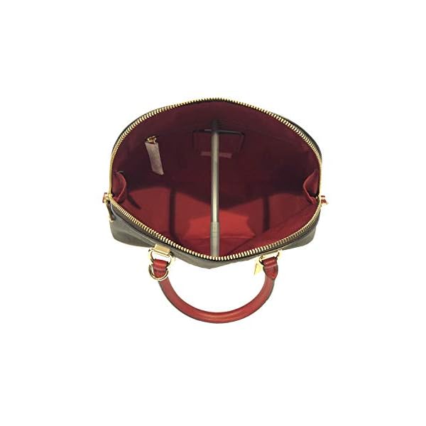 Coach Katy Satchel In Signature Canvas (IM/Brown 1941 Red)