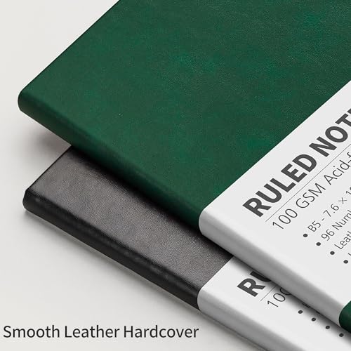 RETTACY Cadernos de diário, caderno pautado B5, diários para escrever, cadernos para trabalho, papel