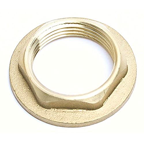Bulk Hardware bh05284 Back con brida Tuerca rosca BSP de 1/2 de latón, Set de 2 piezas Cover
