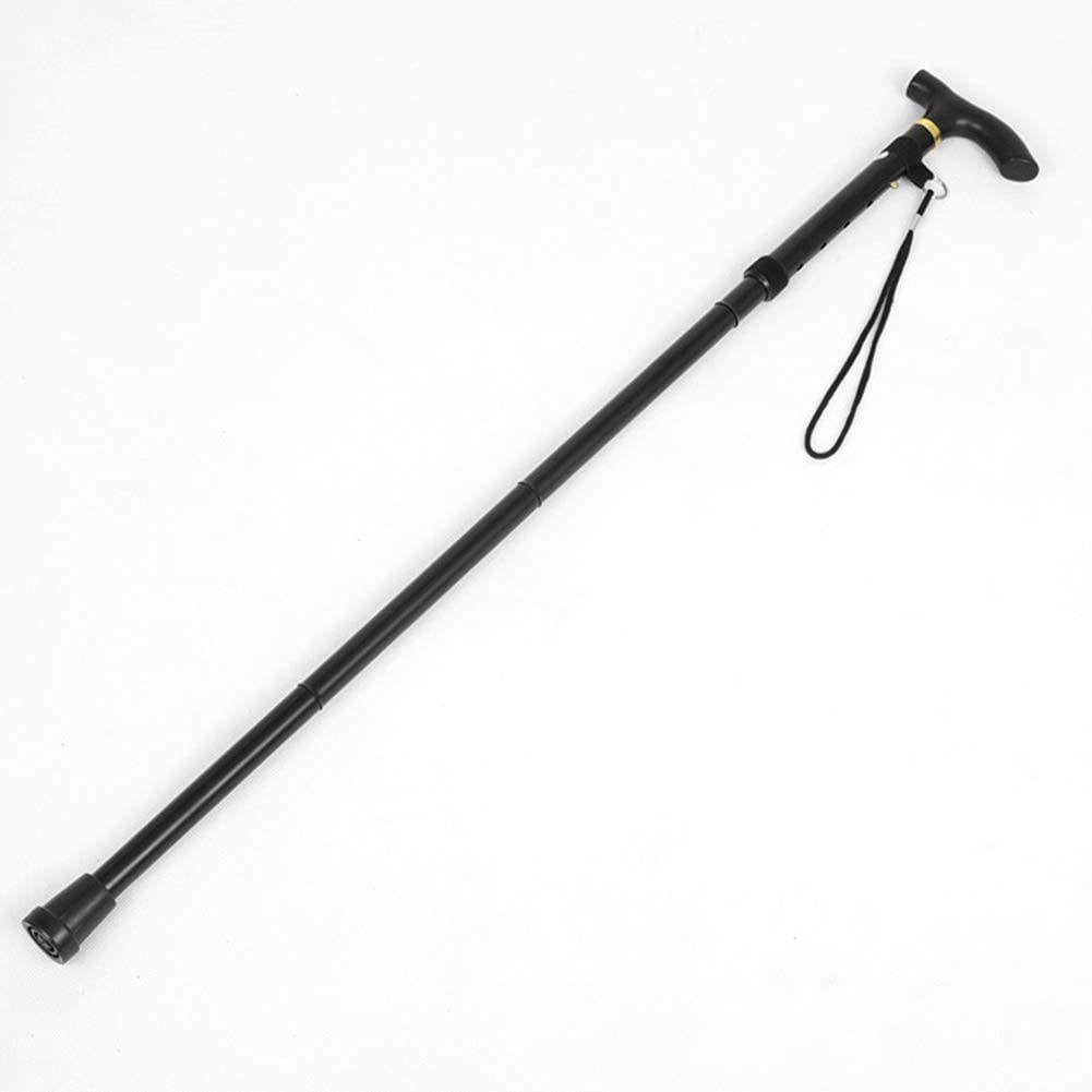 FGJsfhrDTU Walking Stick, Aluminum Folding Walking Cane for Adults 5 Height Adjustable Multicolor(B)