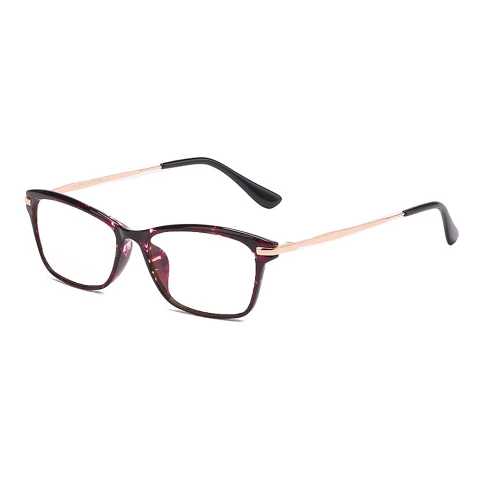 CAOXN Bifocal Reading Glasses Fashion Business Glasses Smart Zoom Computer Glasses Unisex Reader Diopter +1.00 To +3.00,tortoiseshell,2.5 x