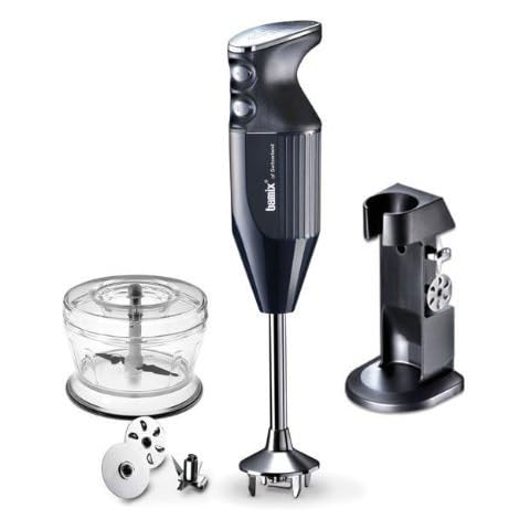 Bamix Deluxe M150 Immersion Blender with Interchangeable Blades Cover