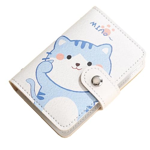 Mini porte-cartes de crédit avec 20 emplacements pour cartes + 2 emplacements pour identification, porte-monnaie avec porte-cartes anti-démagnétisation, B,...