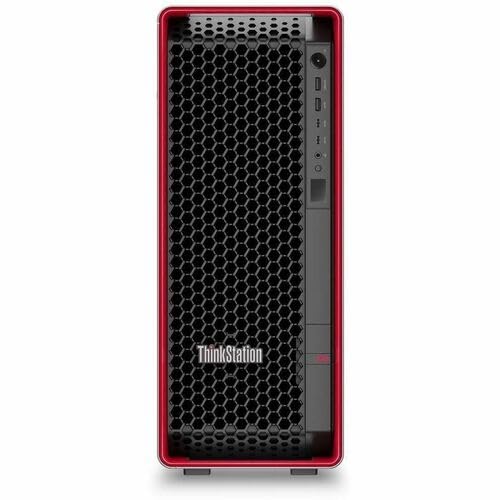 Image of Lenovo ThinkStation P8 30HH007TUS Workstation - Tower - 1 x AMD Ryzen Threadripper PRO 7945WX - 32 GB RAM - 1 TB SSD - Windows 11 Pro - NVIDIA 4 GB Graphics