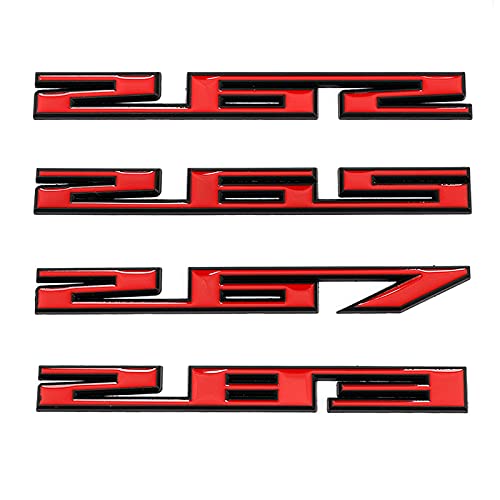 Auto 3D Uiterlijk Sticker Auto Sticker 265 267 283 Decals Voor Chevrolet SUV ZR1 CORVETTE Blazer 262 SONIC CRUZE… - Afbeelding 4