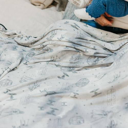 Image of Copper Pearl Jumbo 3-Layer Baby Blanket: Soft Baby Quilts for Boys and Girls | Breathable, Cozy, Toddler Blanket | Baby Quilt for Newborns | 60x72 Premium Material | Empire