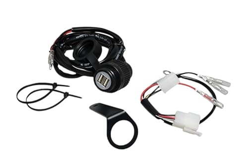 ミニモト USB電源2口取り出しキット モンキー125 取付ステー付属