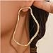Chunky Geometric Hoop Earrings for Women Gold Silver Tone Statement Bold Design Drop Dangle Jewelry 2025 Trendy Fashion Accessories