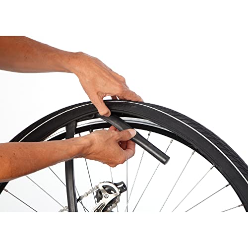 FISCHER Fahrradschlauch AV, mit Auto Ventil, aus robustem Gummi, 28 Zoll 85096 Dunlop Ventil