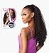 Sensationnel Instant Weave Half Wig - 2 Synthetic Blendwig Adjustable Drawstring for Seamless Hair Blending (1 JETBLACK)