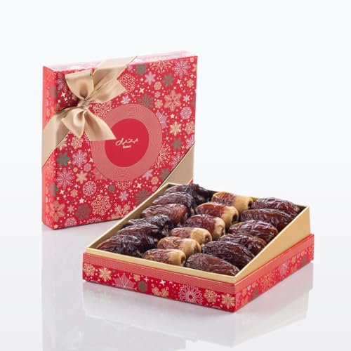 Bateel Snowfall Red Gift Set Premium Signature Collection