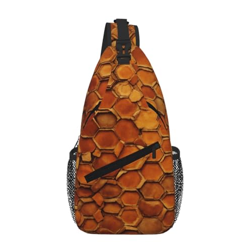 Bolsa de pecho cruzada con estampado de corcho de vino bolso diagonal ligero para diario