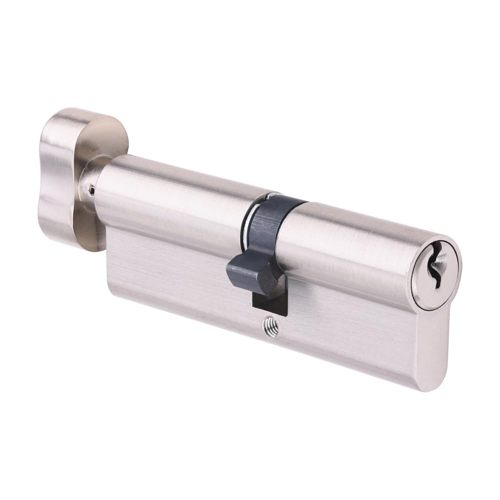Cylindre Euro à molette Timco 90mm (40/50) pour serrure de porte
