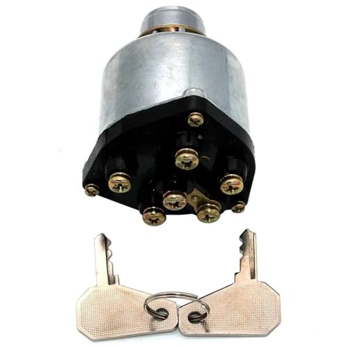 Interruptor de llave de arranque 9-82710045-0 con cable de 6 terminales para excavadora 1600 LX100 4