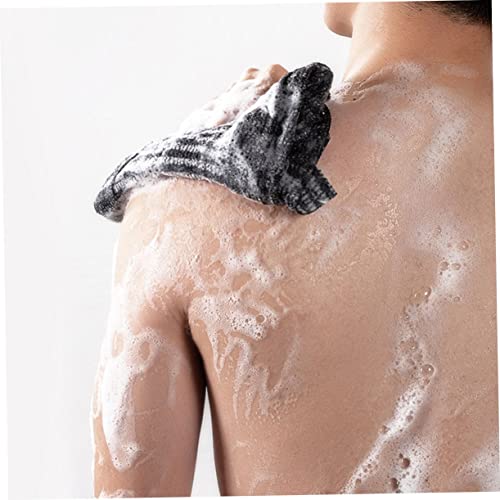 Serviette de corps de arrière confortable avec éponge de bain et scrub - 7