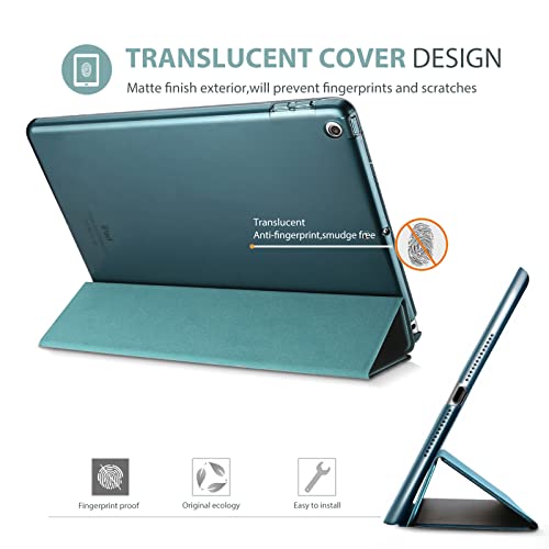 Image of ProCase Smart Case for iPad 9.7 Inch iPad 6th /5th Generation 2018 2017(Model: A1893 A1954 A1822 A1823), Ultra Slim Lightweight Stand Cover with Translucent Frosted Back -Teal