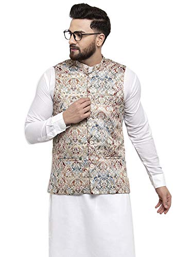Image of Jompers Men's Printed Waistcoats /Nehru jeckets.