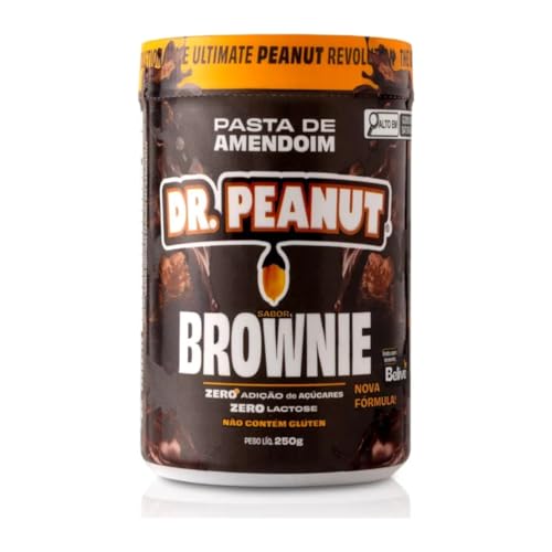 DR. Peanut Pasta de Amendoim Brownie 250G - Com Whey Protein