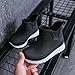 Rain Boots for Boys Lightweight Girls Waterproof Wide Width PVC Rubber Rainboots Easy on Non Slip Sole Mud Shoes Outdoor Hiking Fashion Water Shoes (Black, 2.5 Big Kid)