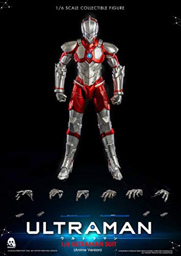 Threezero Ultraman (Anime Edition) 1: 6 Scale Action Figure, Multicolor #TOP5