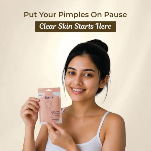 Image of Sanfe Hydrocolloid Face Acne Clearing Pimple Patches