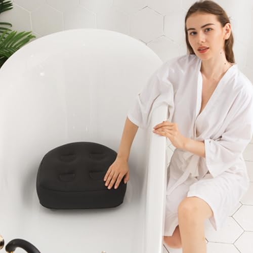 Asiento inflable con ventosa para evitar resbalones en jacuzzis de adultos 4