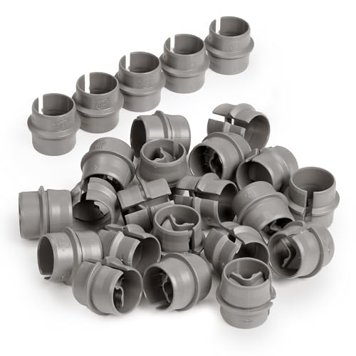 Maxxima 3/4 in. Plastic Non-Metallic Snap In Box Wire Connector for NM Sheathed Cable, Labor Saving for Electricians, UL Listed (200 Pack)