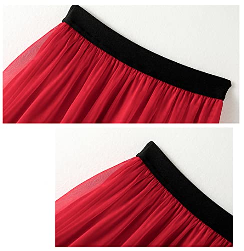 Jupe longue en soie de mûrier chic noire et blanche taille 44