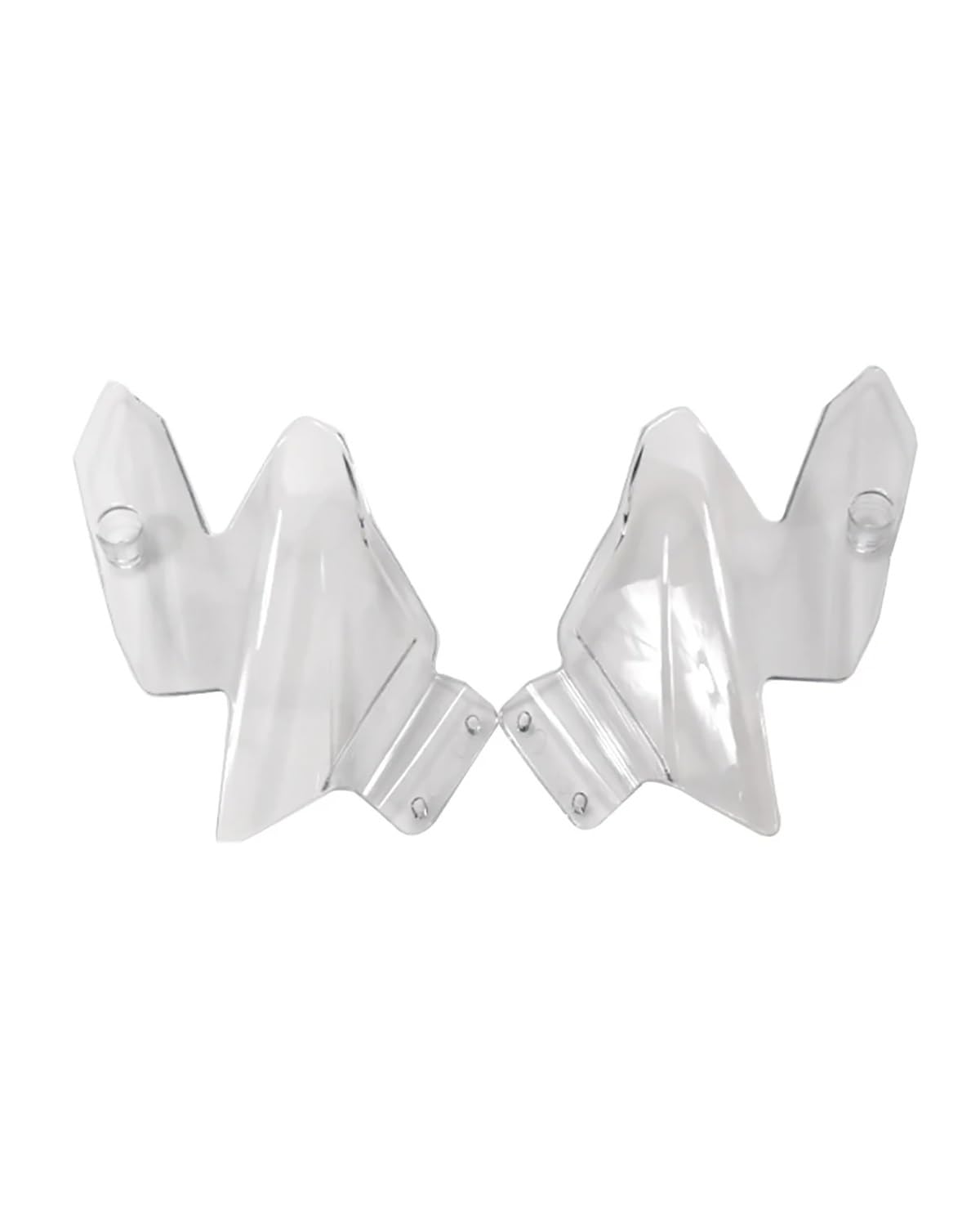 Parabrezza Moto per Benelli TRK502 TRK 502 BJ500GS-A Parabrezza Anteriore Sinistro Destro Laterale per Moto Parabrezza TRK502 TRK502X Deflettore Universale per Moto(Clear)
