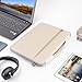 DOMISO Laptoptasche Laptop Tasche Hülle Notebook Sleeve Case Bag Schutzhülle Kompatibel mit 15 zoll MacBook Air M4 M3 M2,MacBook Pro,14-15 zoll HP Dell ASUS Lenovo,Laptophülle Damen mit Griff,Beige