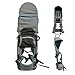 Iuscacey Baby Backpack Carrier, Toddler Hiking Backpack Adjustable Straps&Waist Belt, Foldable Frame Lightweight Large Capacity Child Carrier for Hiking (3 Colors Available),Blue