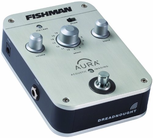 Fishman PRO-AIP-P16 - Pedal multiefecto para guitarra (batería alcalina), color plateado