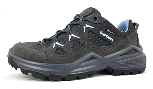 LOWA Halbschuh SIRKOS EVO GTX LO Ws [2024] graphit/eisblau, 40