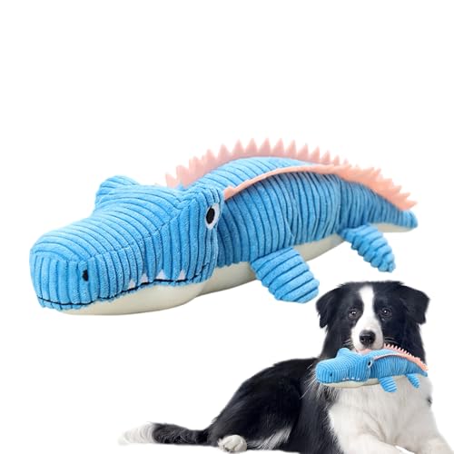 Giocattoli per cani e animali di peluche - Gufo giocattolo per cani | Cerca adorabili coccodrilli di in peluche resistenti ai morsi e alle spinte dentali per occuparli