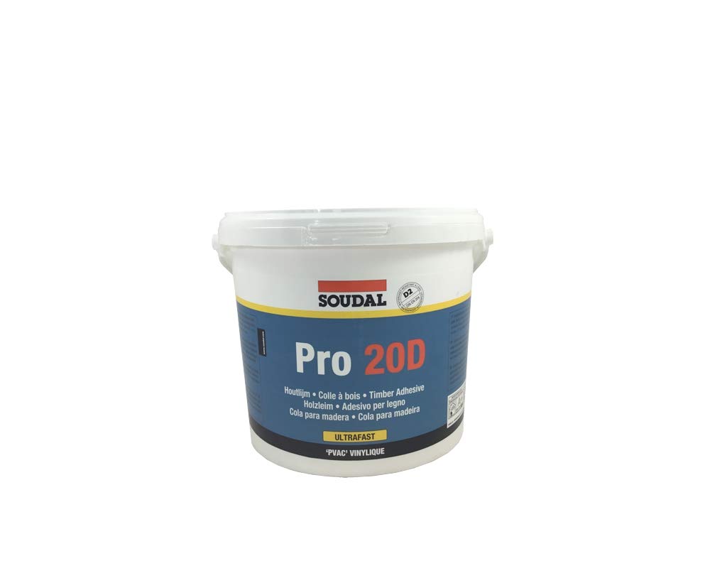 Autre matériel professionnel Colle à bois Pro 30D 5kg soudal ref 108900