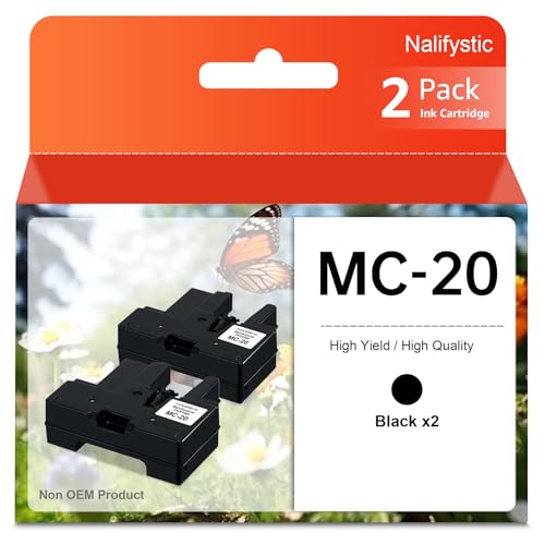 Boîte MC-20 Nalifestic Évitez l'Erreur Réservoir Plein Imprimante imagePROGRAF 1000 Pack de 2